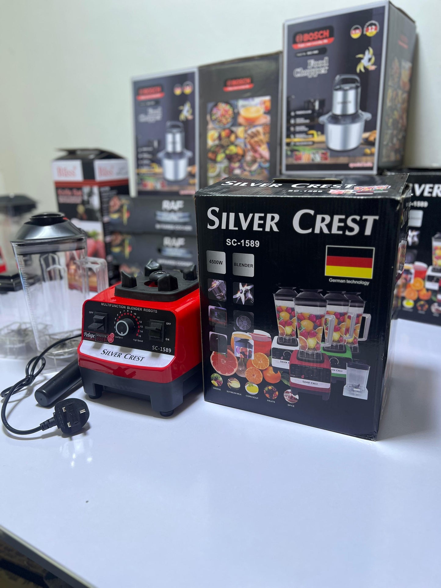 Silver Crest Original German 2-in-1 Blender & Grinder
