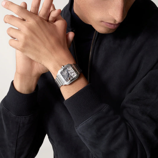 Santos de Cartier Skeleton Watch - Timeless Elegance and Precision