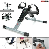 Mini Portable Exercise Pedal Home Exerciser Bike Best Arm Leg Peddler Machine Mini Spinning Bicycle Led Screen Display Sport Gym Equipment, Foldable
