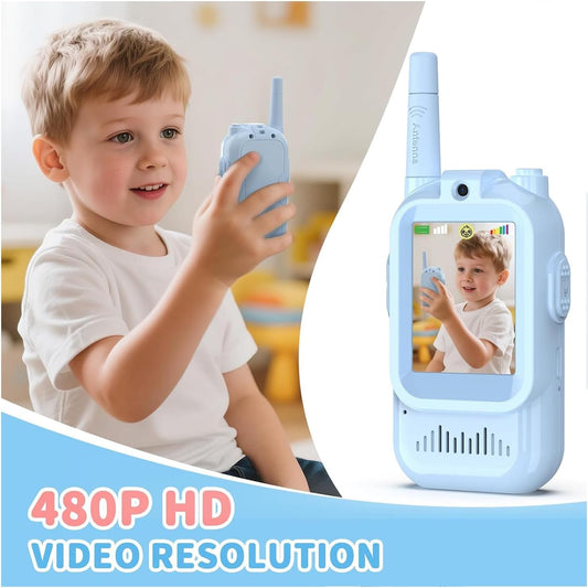 Kids Video Walkie Talkies With HD Camera | أجهزة اتصال فيديو للأطفال مزودة بكاميرا عالية الدقة