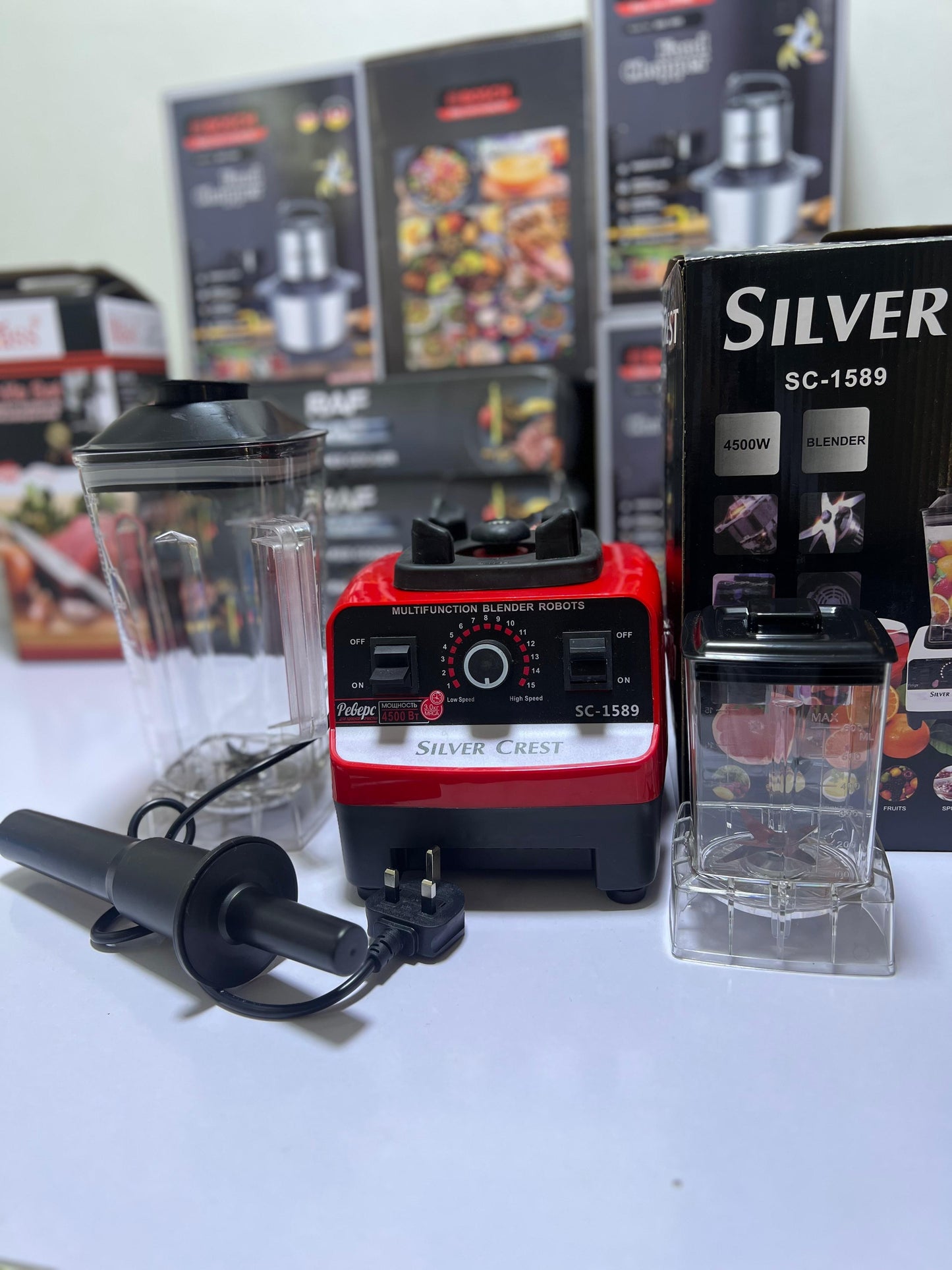 Silver Crest Original German 2-in-1 Blender & Grinder