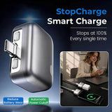 Kuwajia Smart Auto Stop Charging Adapter Type-C Up To 140W Overcharge Protection for Smartphones