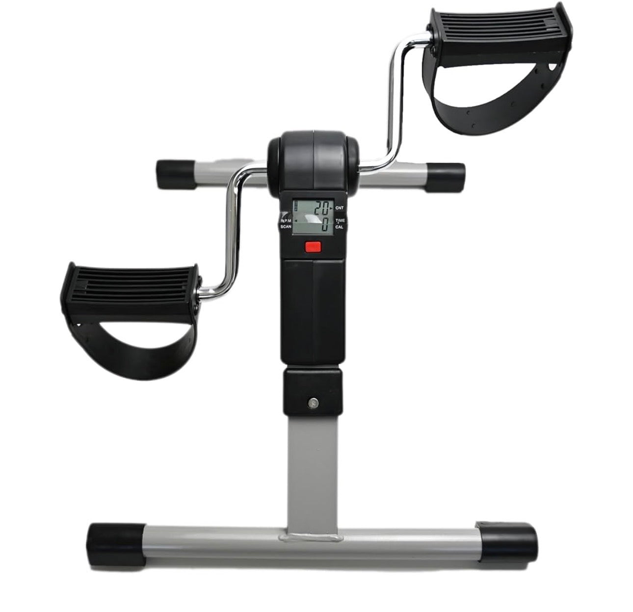 Mini Portable Exercise Pedal Home Exerciser Bike Best Arm Leg Peddler Machine Mini Spinning Bicycle Led Screen Display Sport Gym Equipment, Foldable