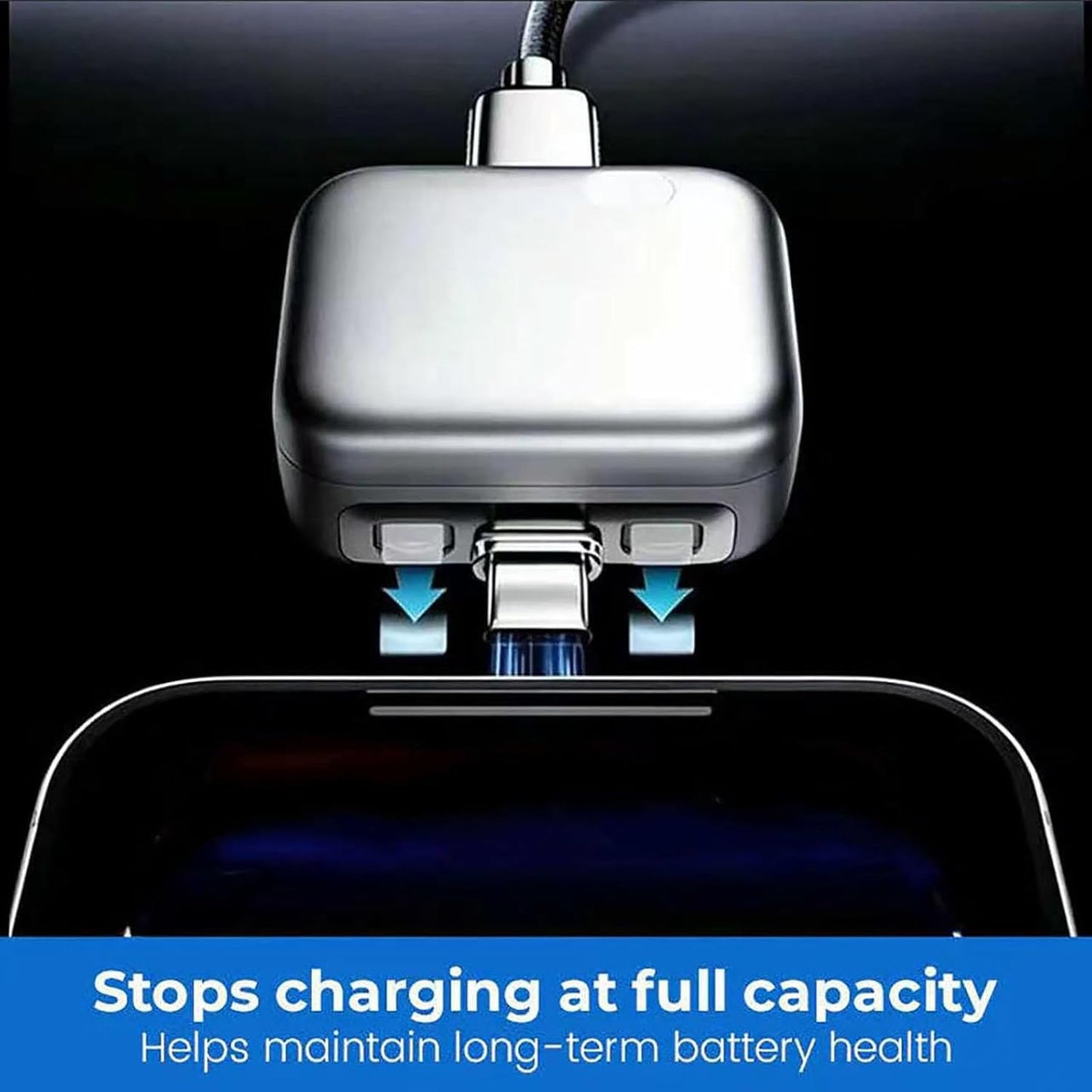 Kuwajia Smart Auto Stop Charging Adapter Type-C Up To 140W Overcharge Protection for Smartphones