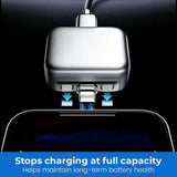 Kuwajia Smart Auto Stop Charging Adapter Type-C Up To 140W Overcharge Protection for Smartphones