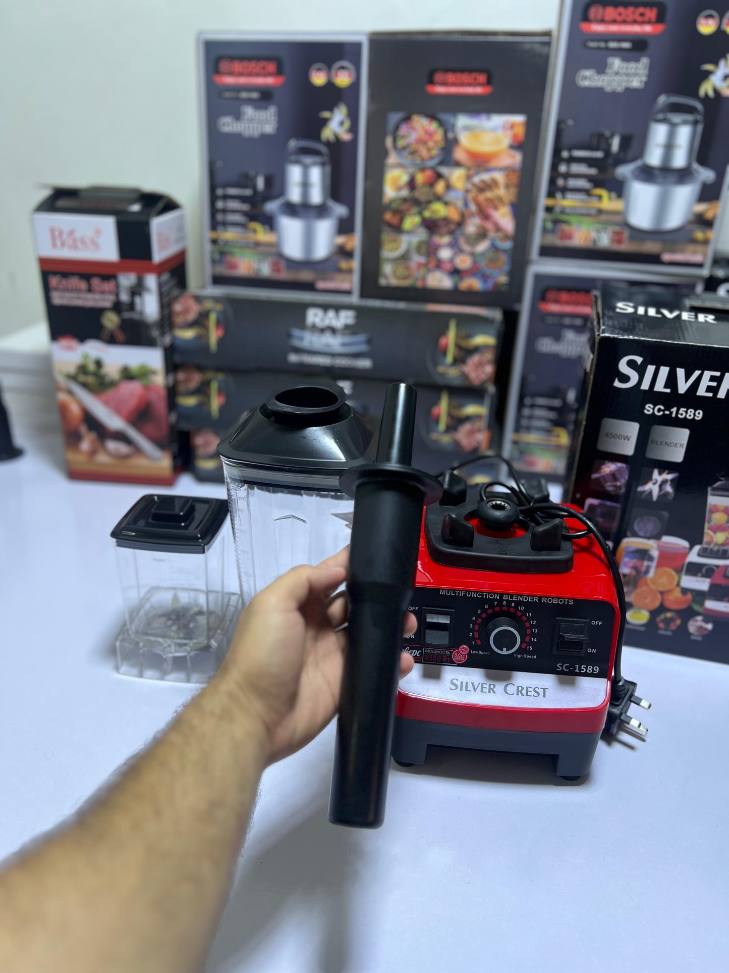 Silver Crest Original German 2-in-1 Blender & Grinder