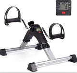 Mini Portable Exercise Pedal Home Exerciser Bike Best Arm Leg Peddler Machine Mini Spinning Bicycle Led Screen Display Sport Gym Equipment, Foldable