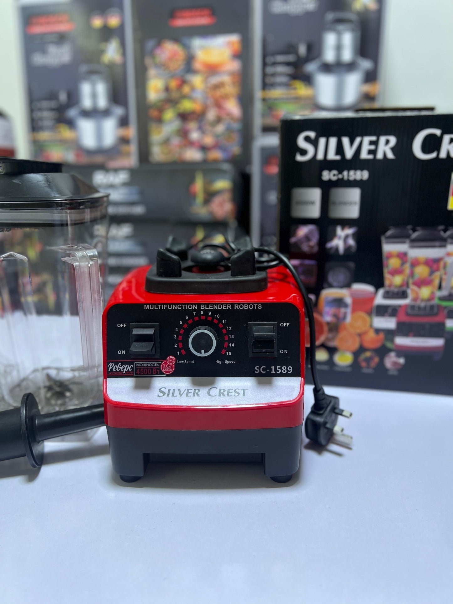 Silver Crest Original German 2-in-1 Blender & Grinder