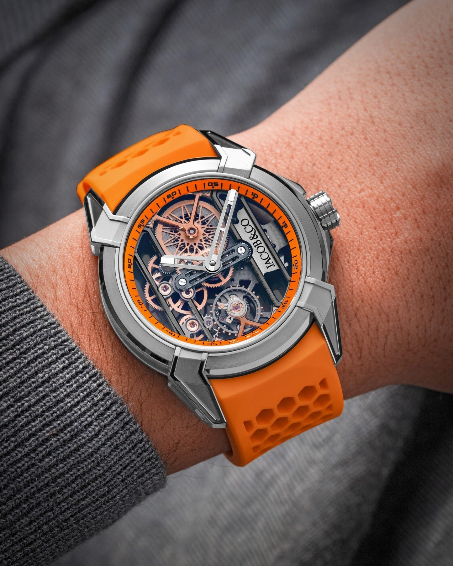 Jacob & Co EPIC X V1 Titanium watch