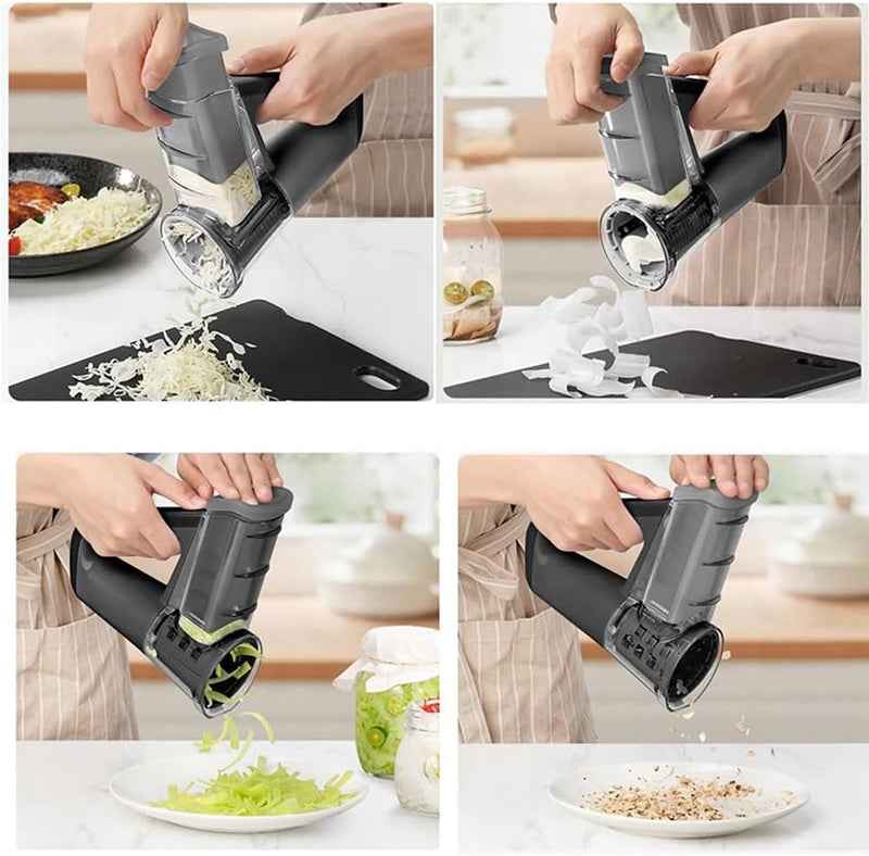 Electric Food Chopper - Multifunctional Kitchen Gadget for Effortless Food Preparation