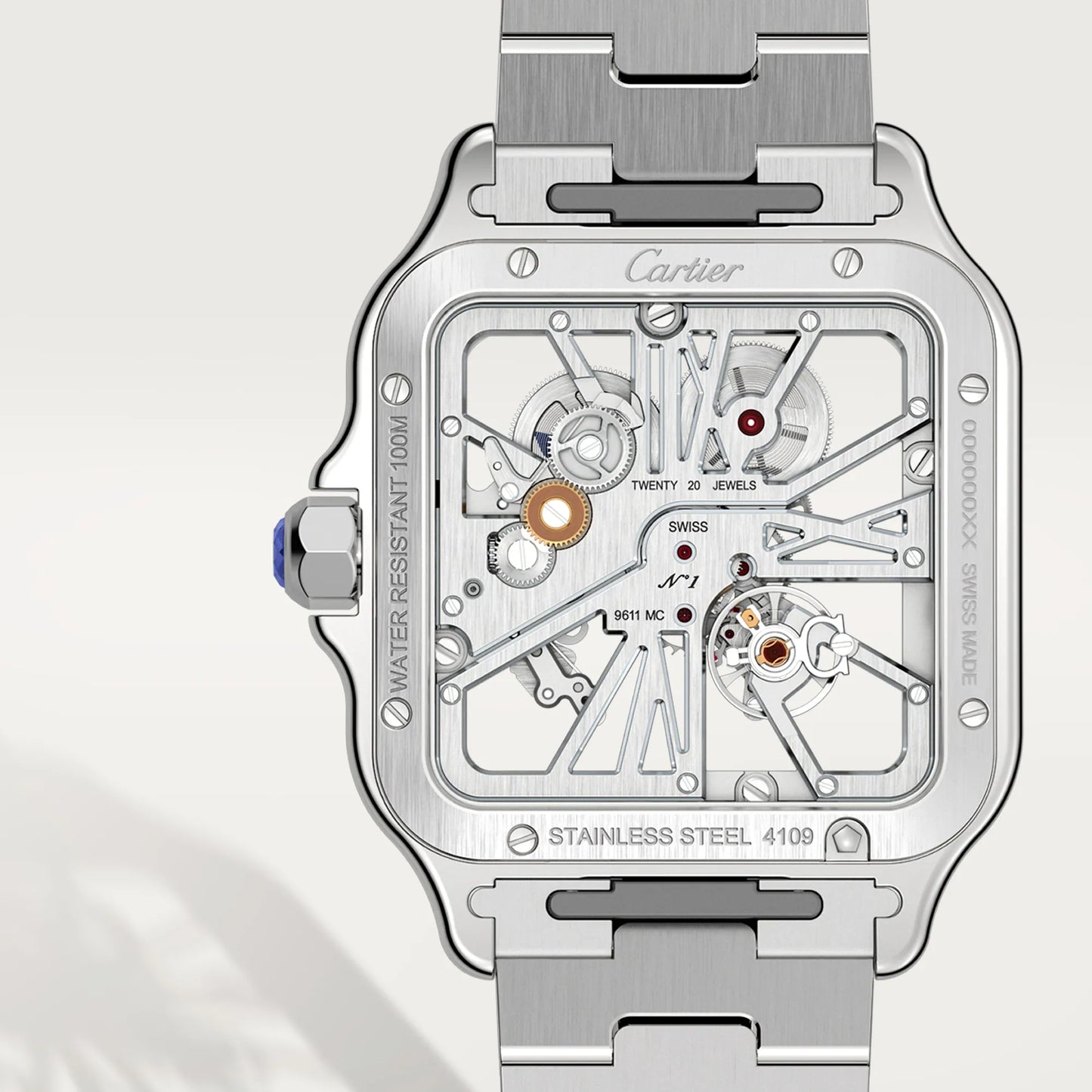 Santos de Cartier Skeleton Watch - Timeless Elegance and Precision