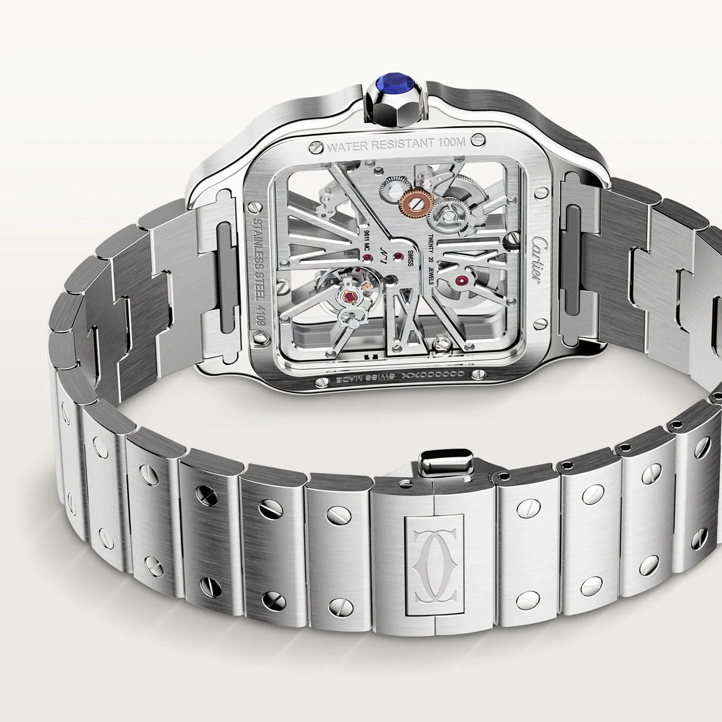 Santos de Cartier Skeleton Watch - Timeless Elegance and Precision
