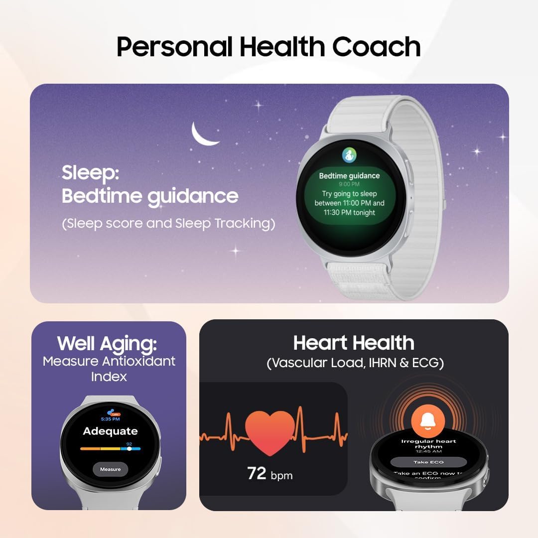 Samsung Galaxy Watch8 Graphite, LTE, 40mm Smartwatch