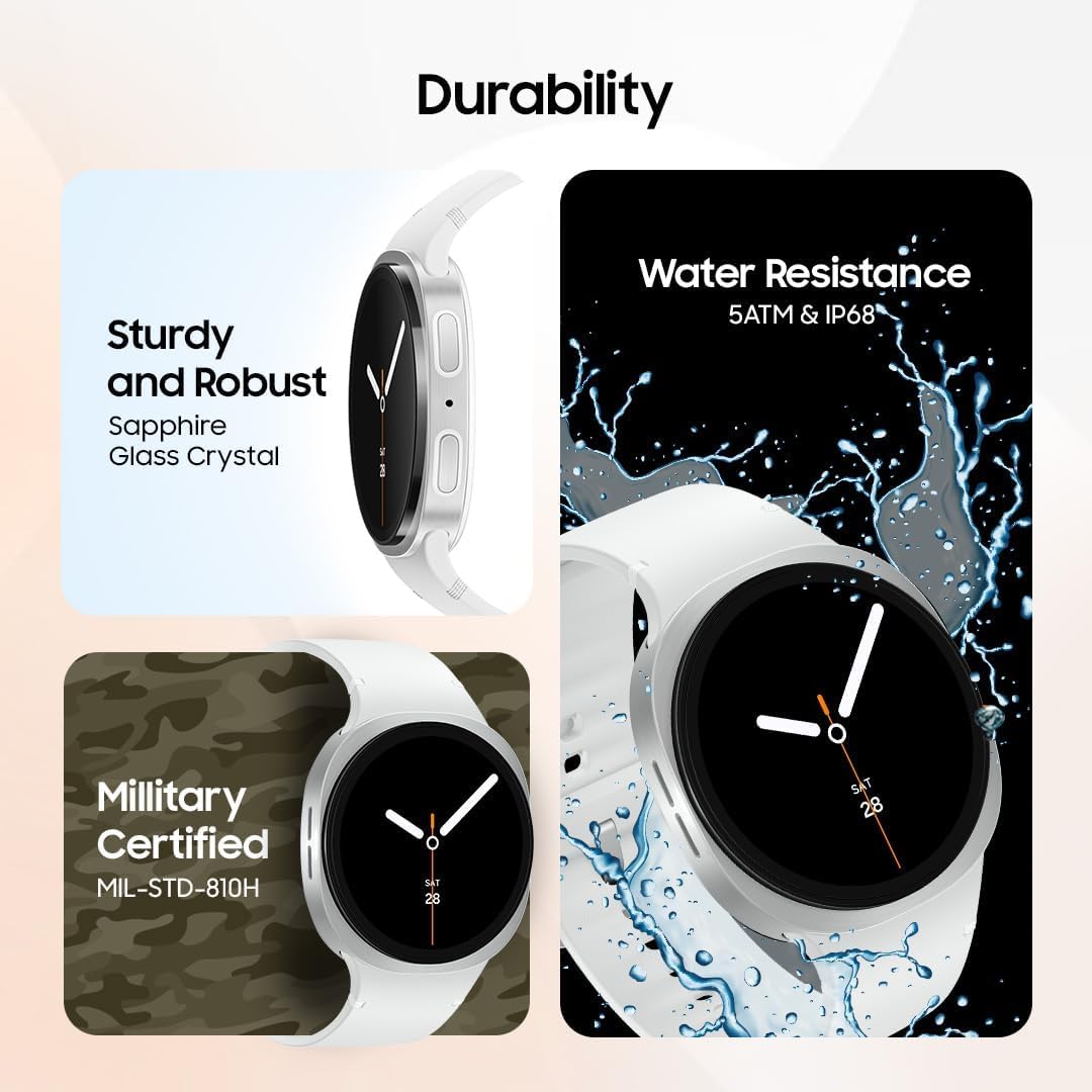 Samsung Galaxy Watch8 Graphite, LTE, 40mm Smartwatch